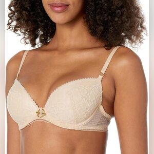 Aubade Women's 1a Illusion Fauve Bra Size 36E